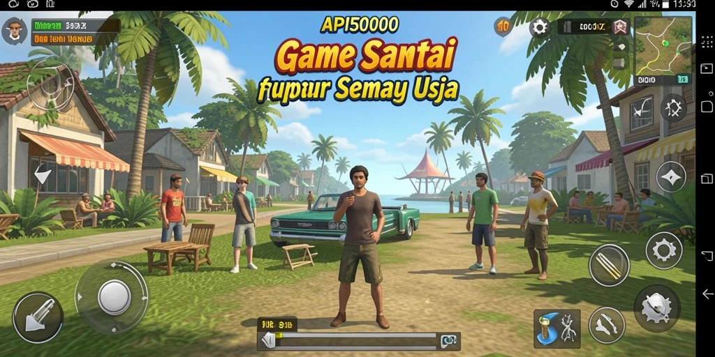 Tampilan gameplay santai API5000 yang mengasyikkan.