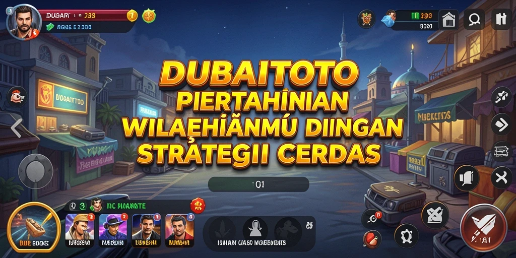Screenshot DUBAITOTO menampilkan aksi strategi Tower Defense yang mendebarkan.