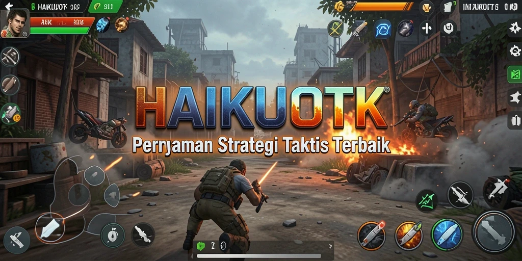 Tampilan gameplay HAIKUOTK yang strategis dan interaktif.