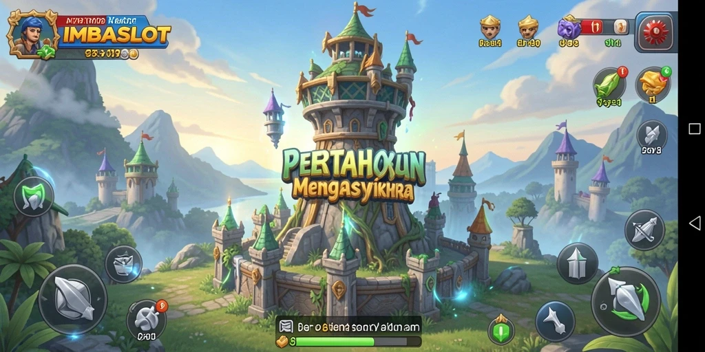 Tampilan luar biasa dari gameplay Tower Defense yang mendebarkan.