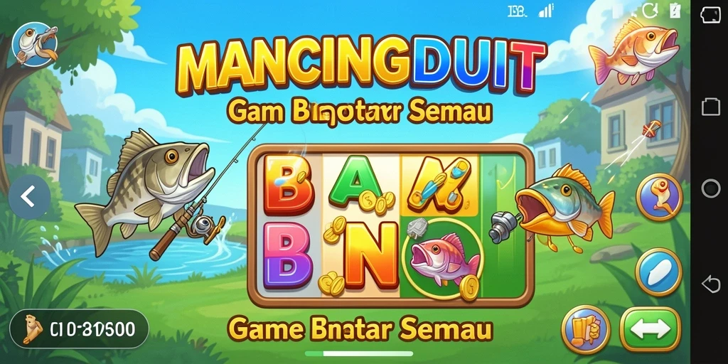 Tampilan menarik dari gameplay MANCINGDUIT dengan suasana Bingo yang seru.
