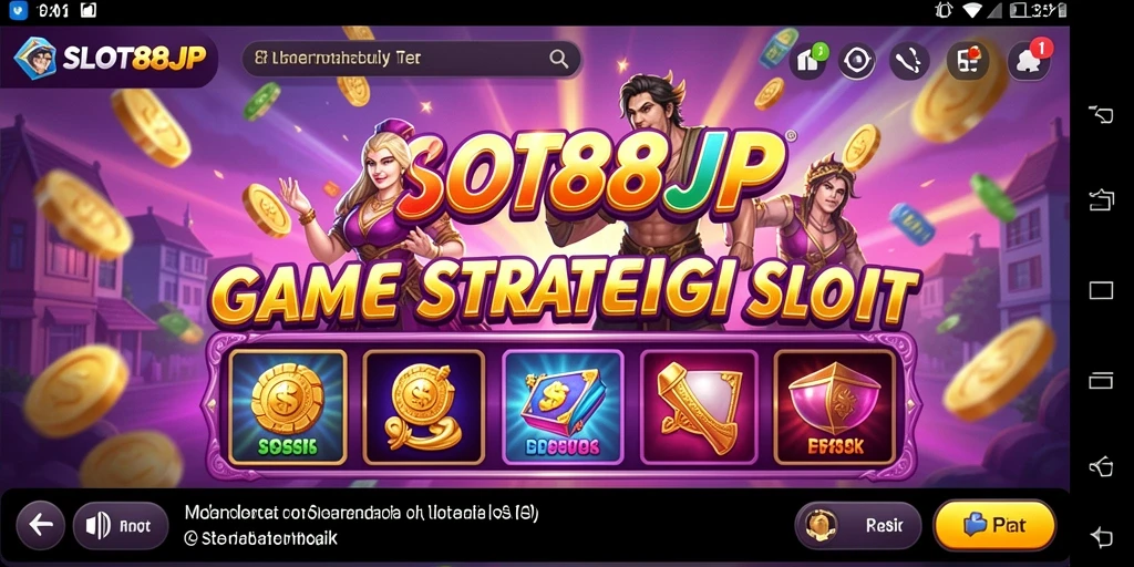 Tampilan menarik dari gameplay SLOT88JP yang menantang.